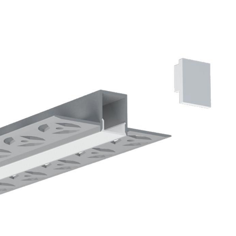 Plaster In LED Profiles For 10mm 2216 LED Light Strip